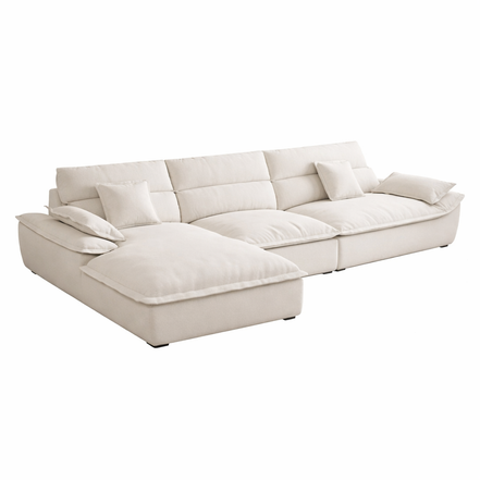 Deep Seat L-Shape Sofa