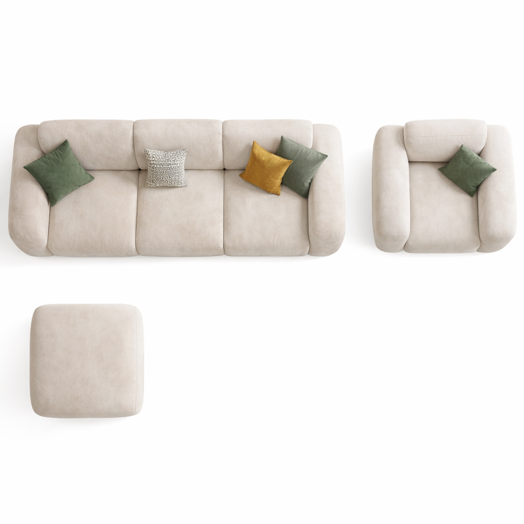 Montero Curved Modular Lounge