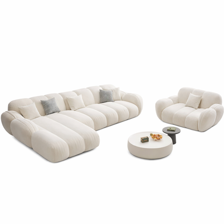 Aurevino Curve Modular Sectional