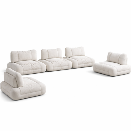 Armoné Plush Modular Sofa