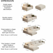 Modern Modular L-Shape Sofa