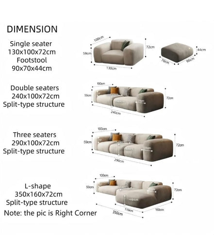 Montero Curved Modular Lounge