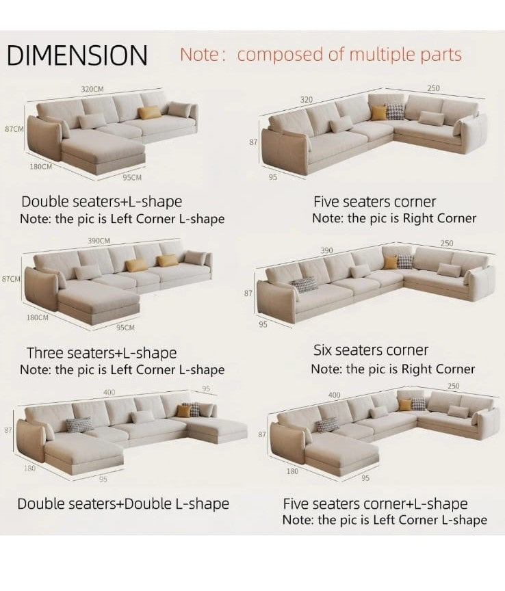 Bellagio Imperial Corner Sofa