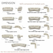 Elysian Royale Curved Sectional