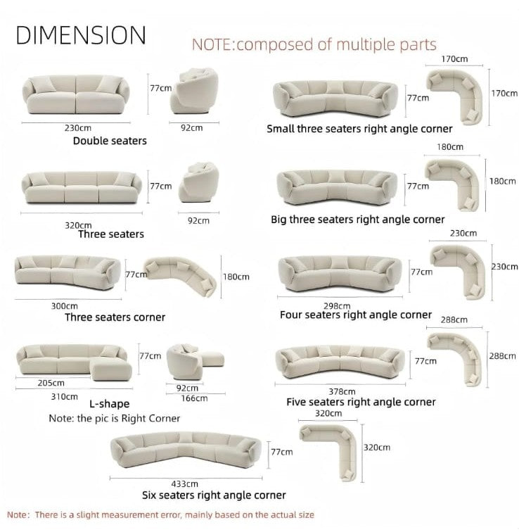 Elysian Royale Curved Sectional