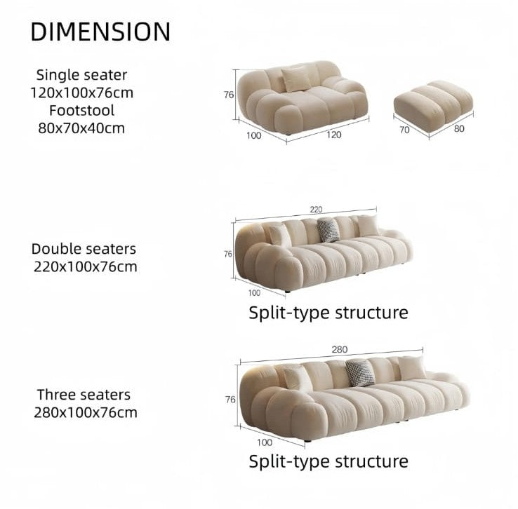 Lunaria Prestige Sofa Collection